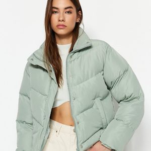 کاپشن پفی ضد آب Trendyolmilla(سبز)