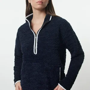 سویشرت ورزشی بافتنی Trendyolmilla (مشکی)