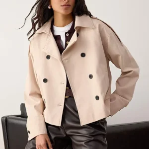 کت کوتاه دو دکمه سنگی Trendyolmilla